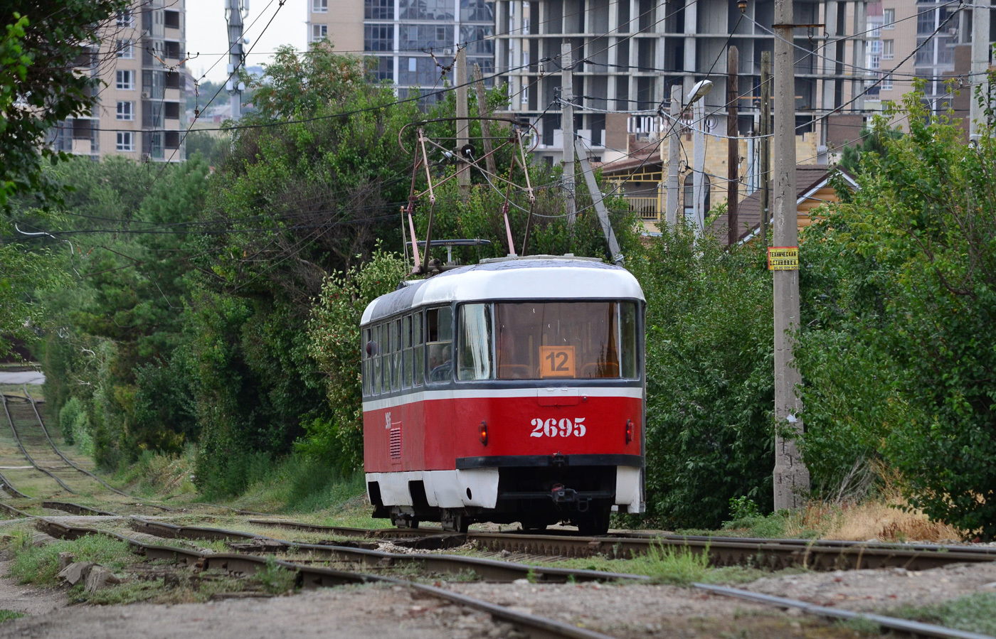Волгоград, Tatra T3SU № 2695