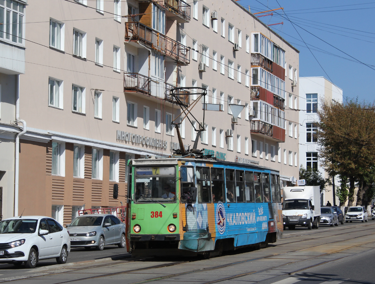 Пермь, 71-605 (КТМ-5М3) № 384