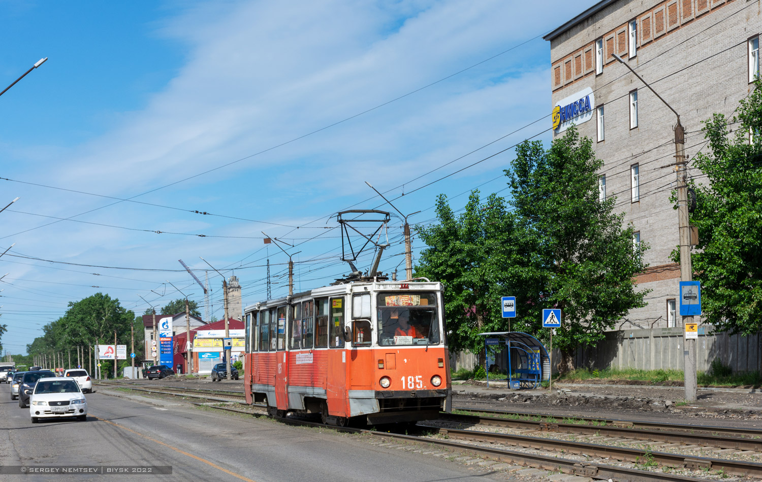 Biysk, 71-605 (KTM-5M3) № 185