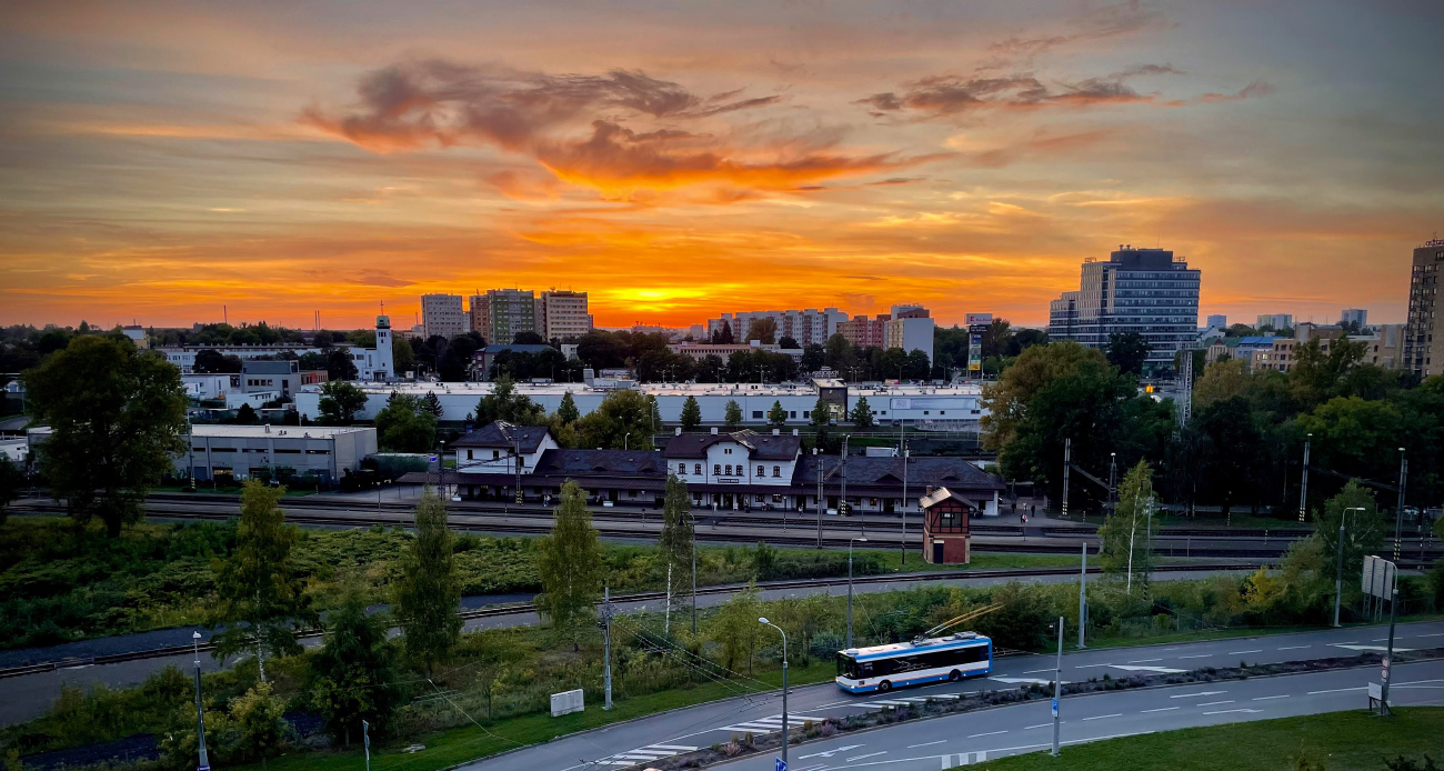 Острава — Троллейбусные линии и инфраструктура