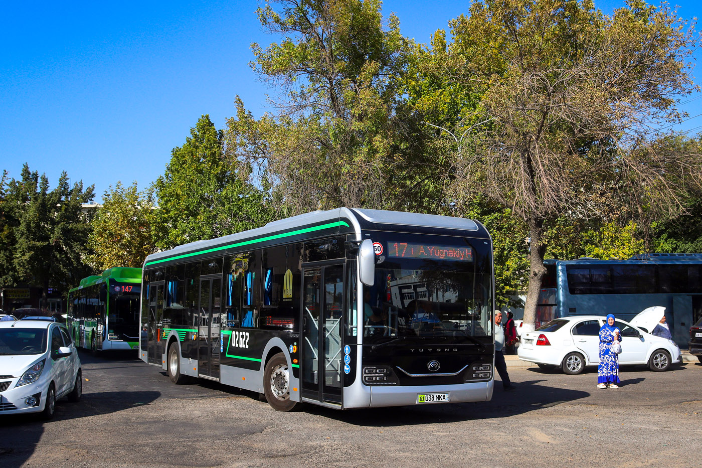 Ташкент, Yutong ZK6126BEVG № 02622