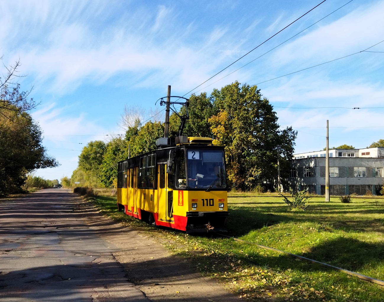 Конотоп, Konstal 105Na № 110