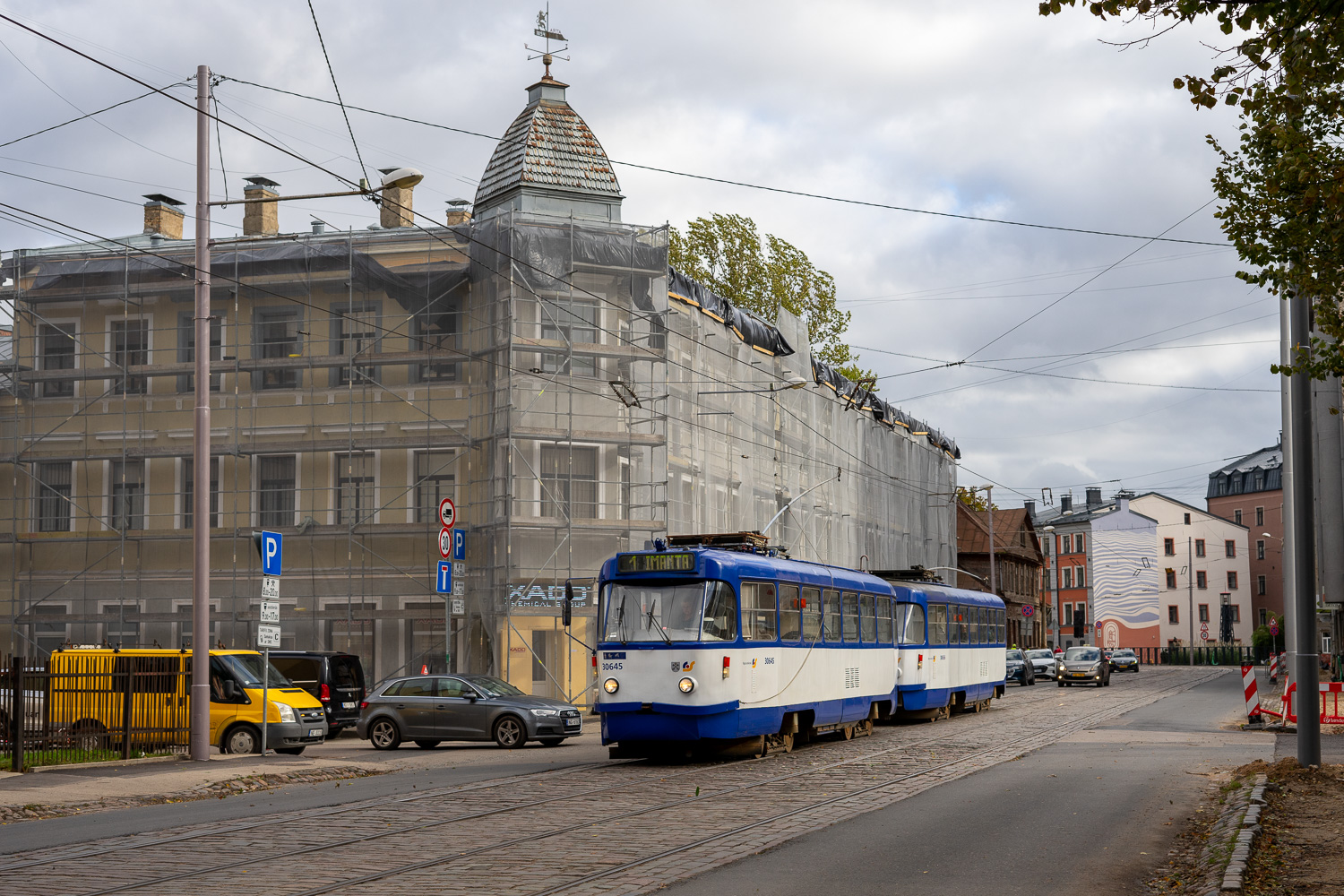 Riga, Tatra T3A N°. 30645