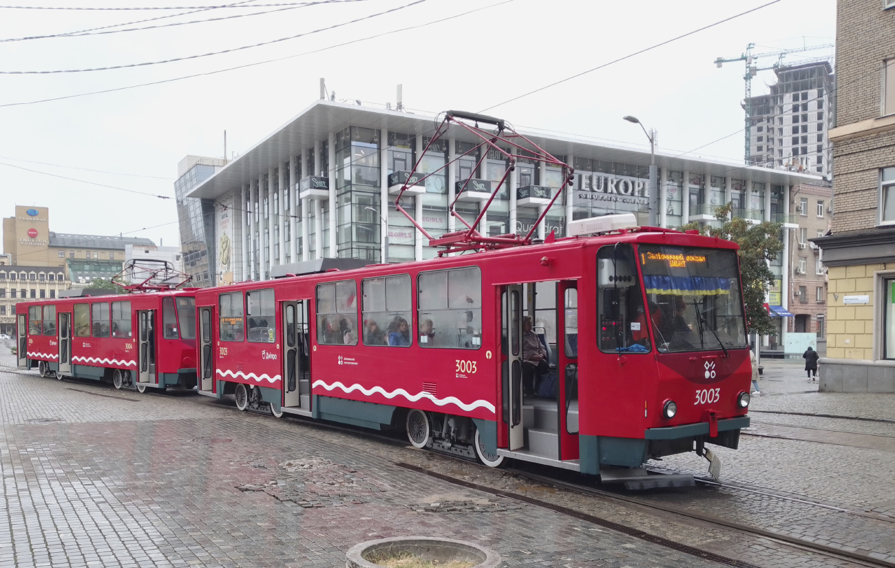 Днепр, Татра-Юг Т6Б5 № 3003