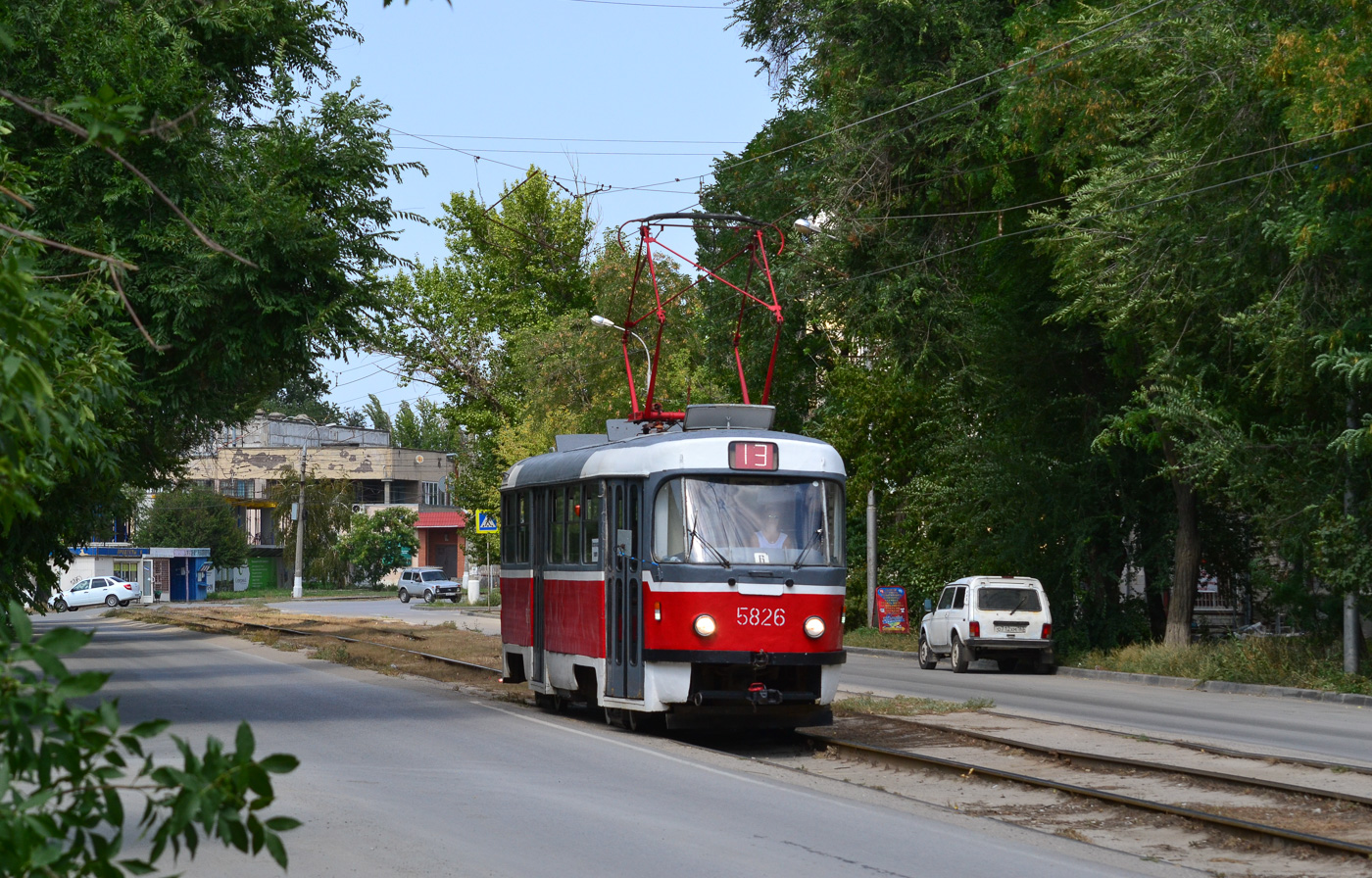 Волгоград, Tatra T3SU № 5826