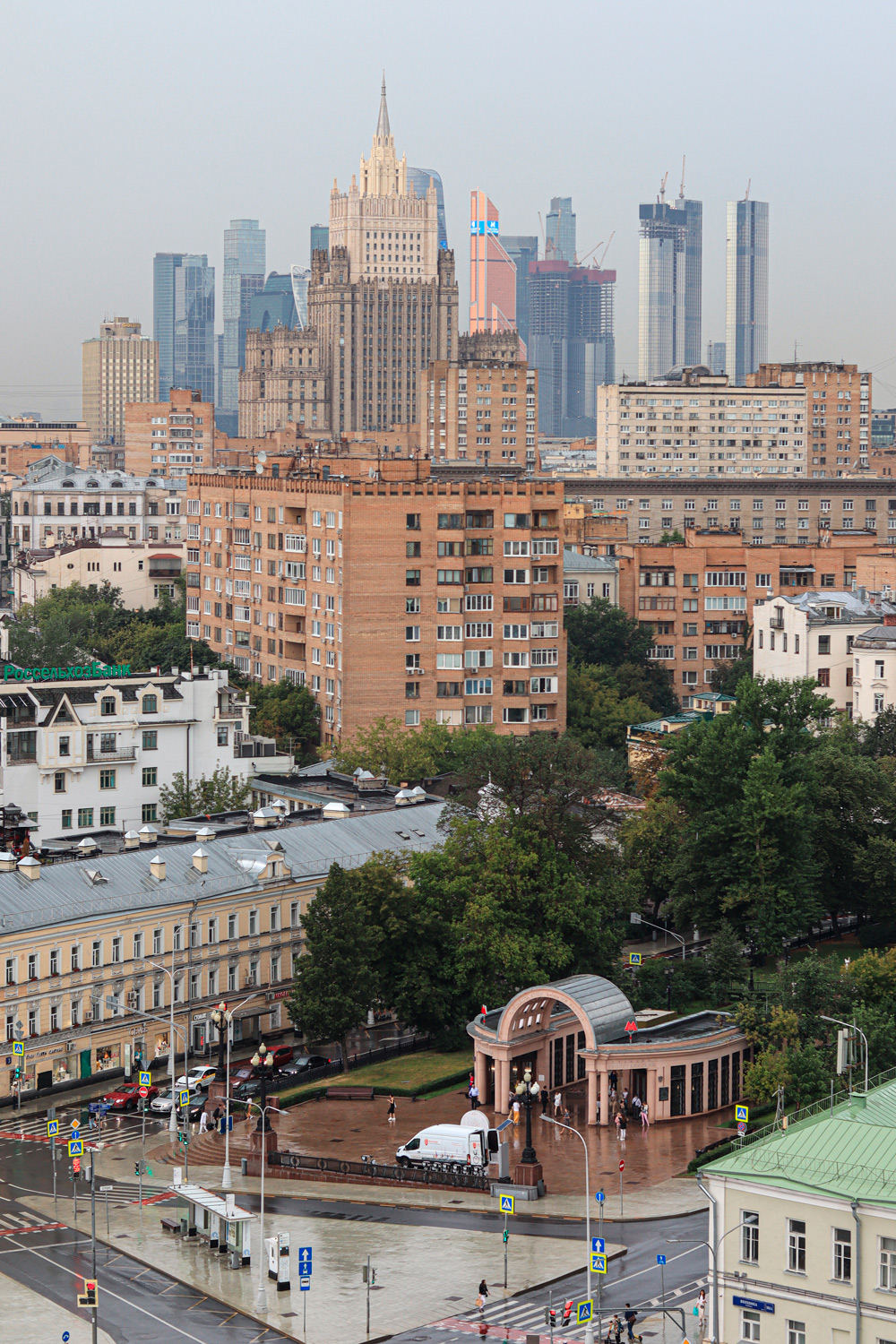 Москва — Виды с высоты; Москва — Метрополитен — [1] Сокольническая линия