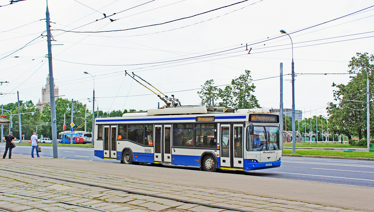 Москва, СВАРЗ-МАЗ-6235.00 № 8886