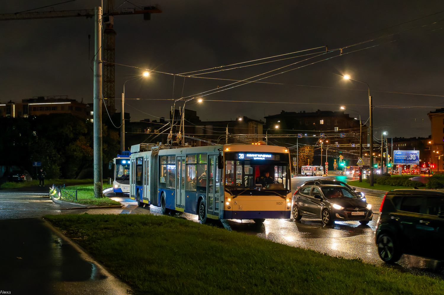 Санкт-Петербург, Тролза-6206.01 «Мегаполис» № 1137