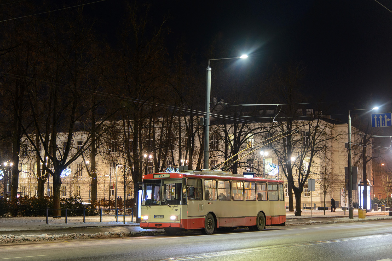 Вильнюс, Škoda 14Tr89/6 № 1540