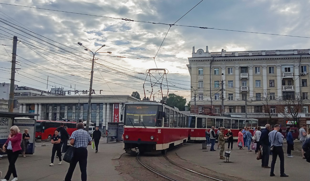 Днепр, Татра-Юг Т6Б5 № 3003