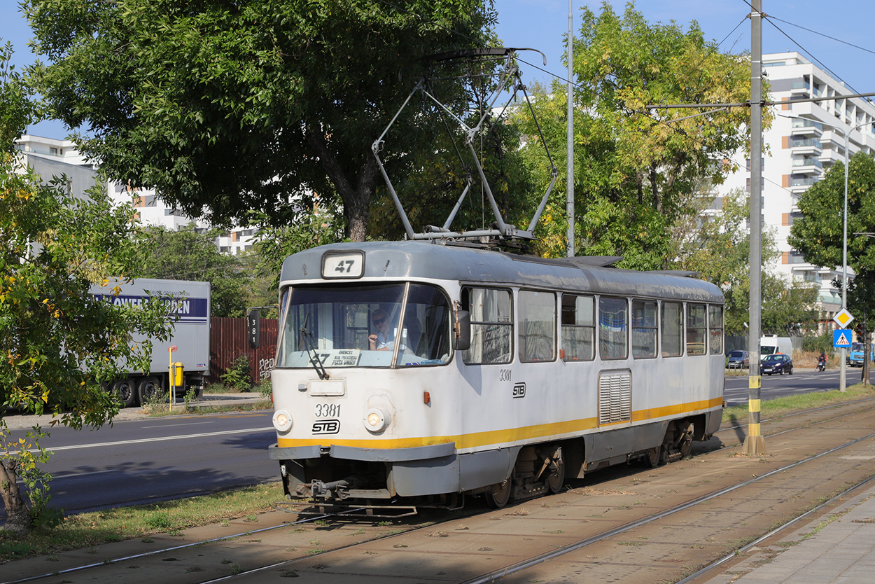 Бухарест - Илфов, Tatra T4R № 3381