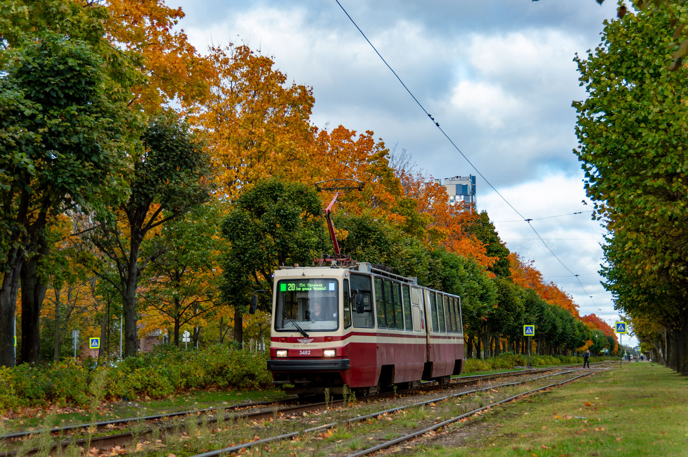 Sankt Petersburg, LVS-86K Nr 3482 Sankt Petersburg, LVS-86K Nr 3482