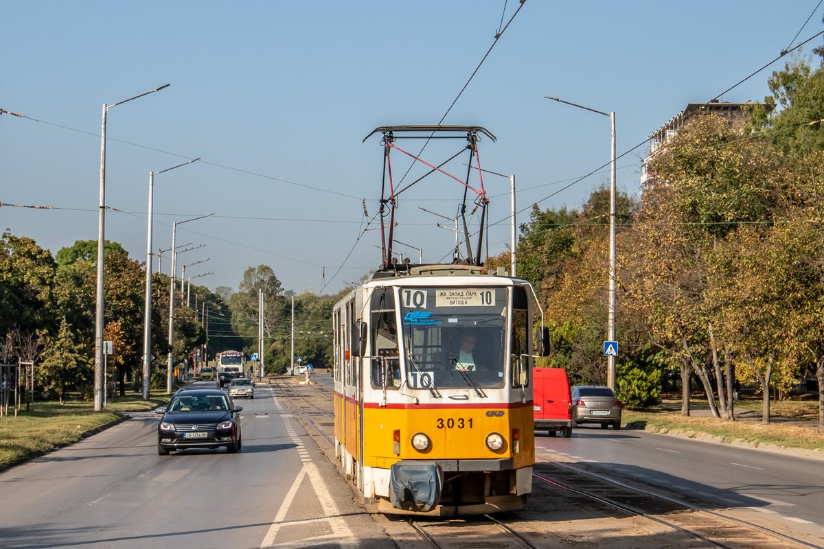 София, Tatra T6A2B № 3031