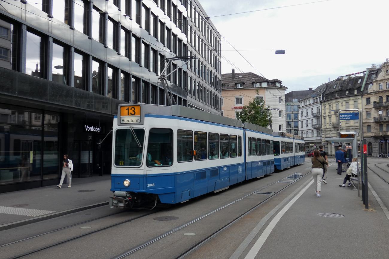 Цюрих, SWP/SIG/BBC Be 4/6 "Tram 2000" № 2048