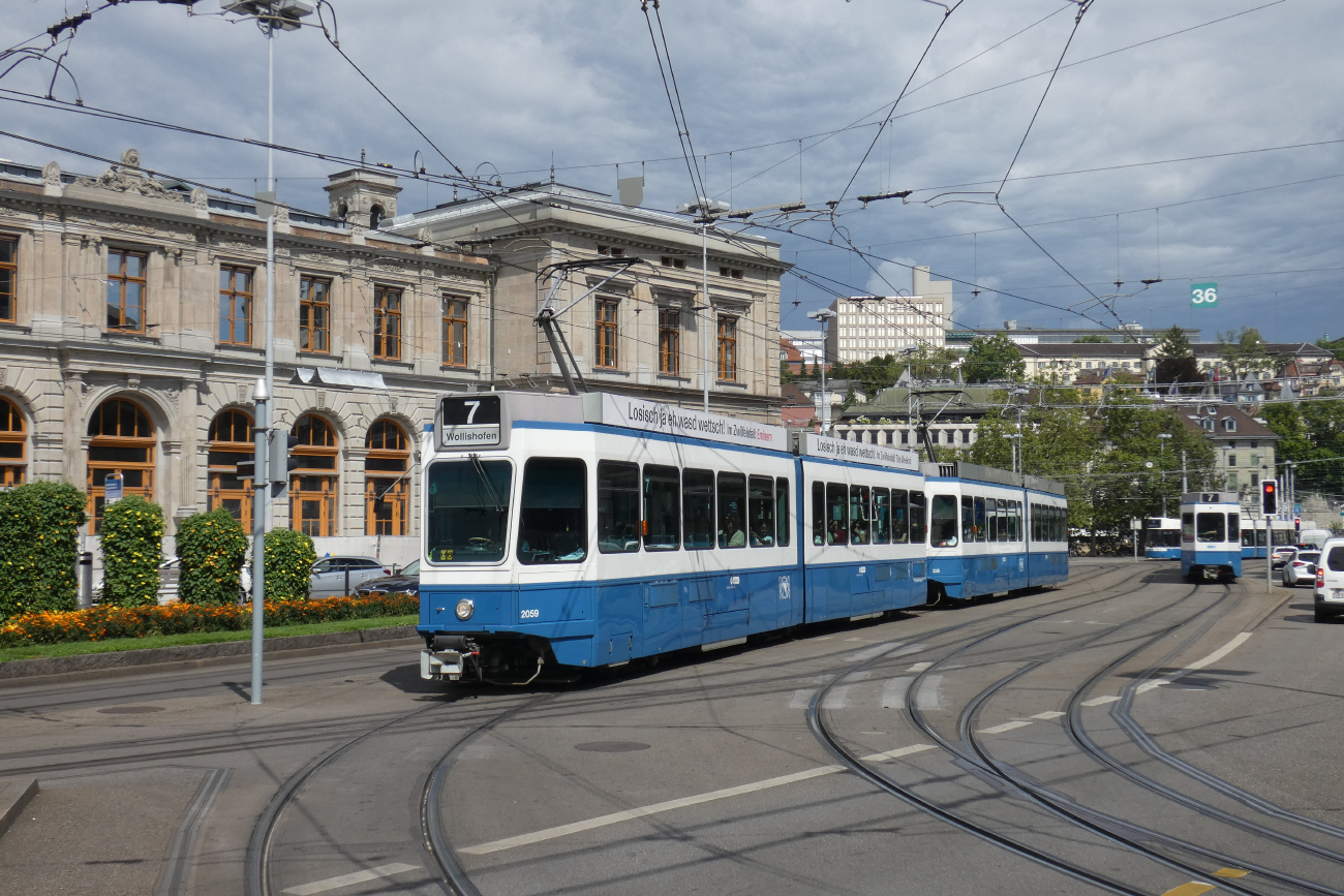 Cīrihe, SWP/SIG/BBC Be 4/6 "Tram 2000" № 2059