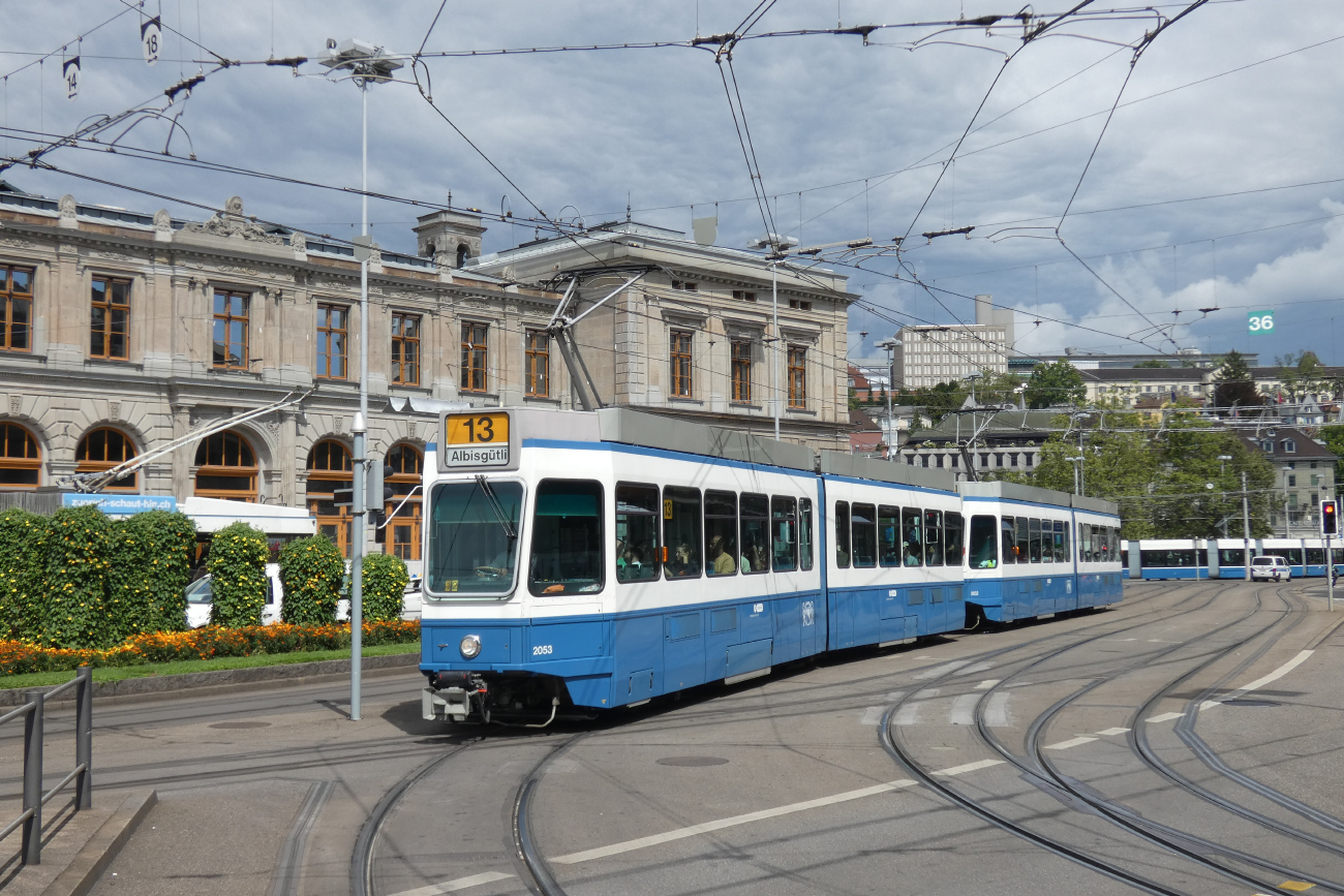 Цюрих, SWP/SIG/BBC Be 4/6 "Tram 2000" № 2053
