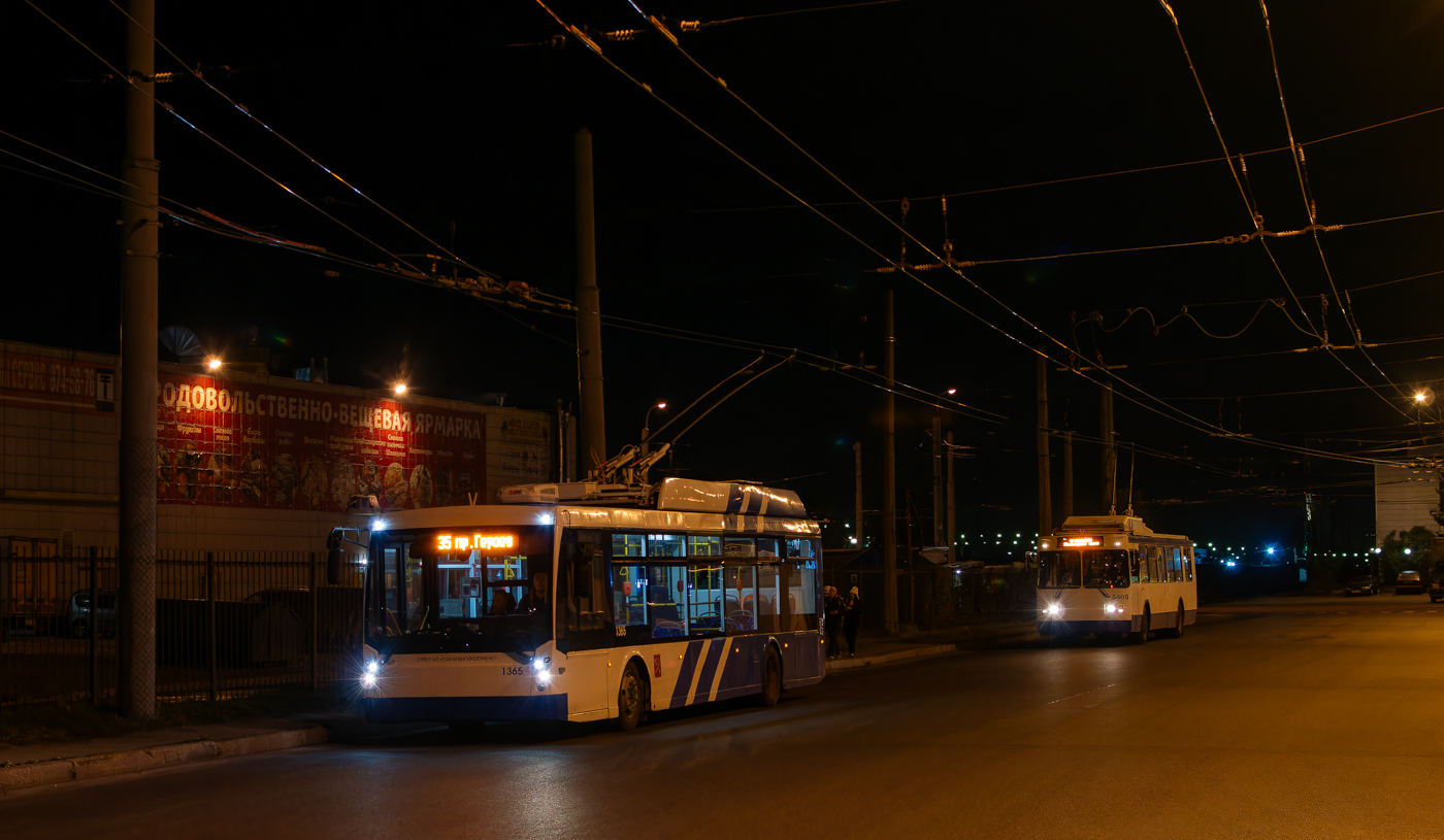 Санкт-Петербург, Тролза-5265.00 «Мегаполис» № 1365