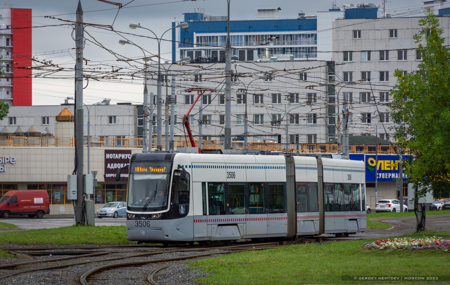 Moscow, 71-414 (Pesa Fokstrot) № 3506 Moscow, 71-414 (Pesa Fokstrot) № 3506
