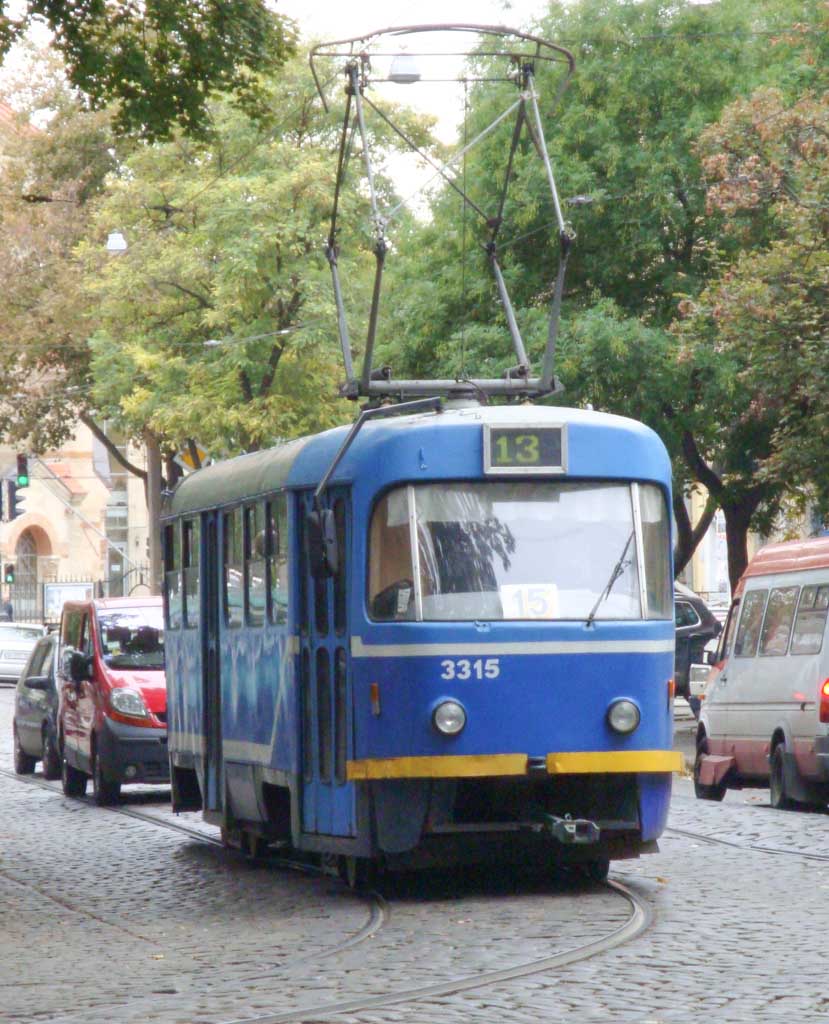 Одесса, Tatra T3R.P № 3315