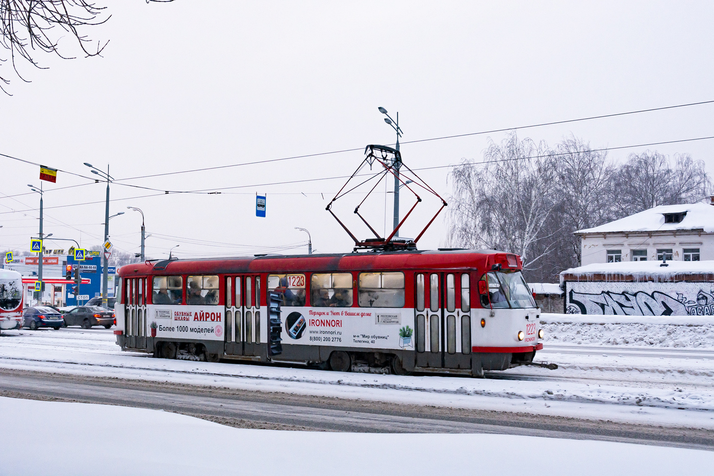 Ижевск, Tatra T3K № 1223