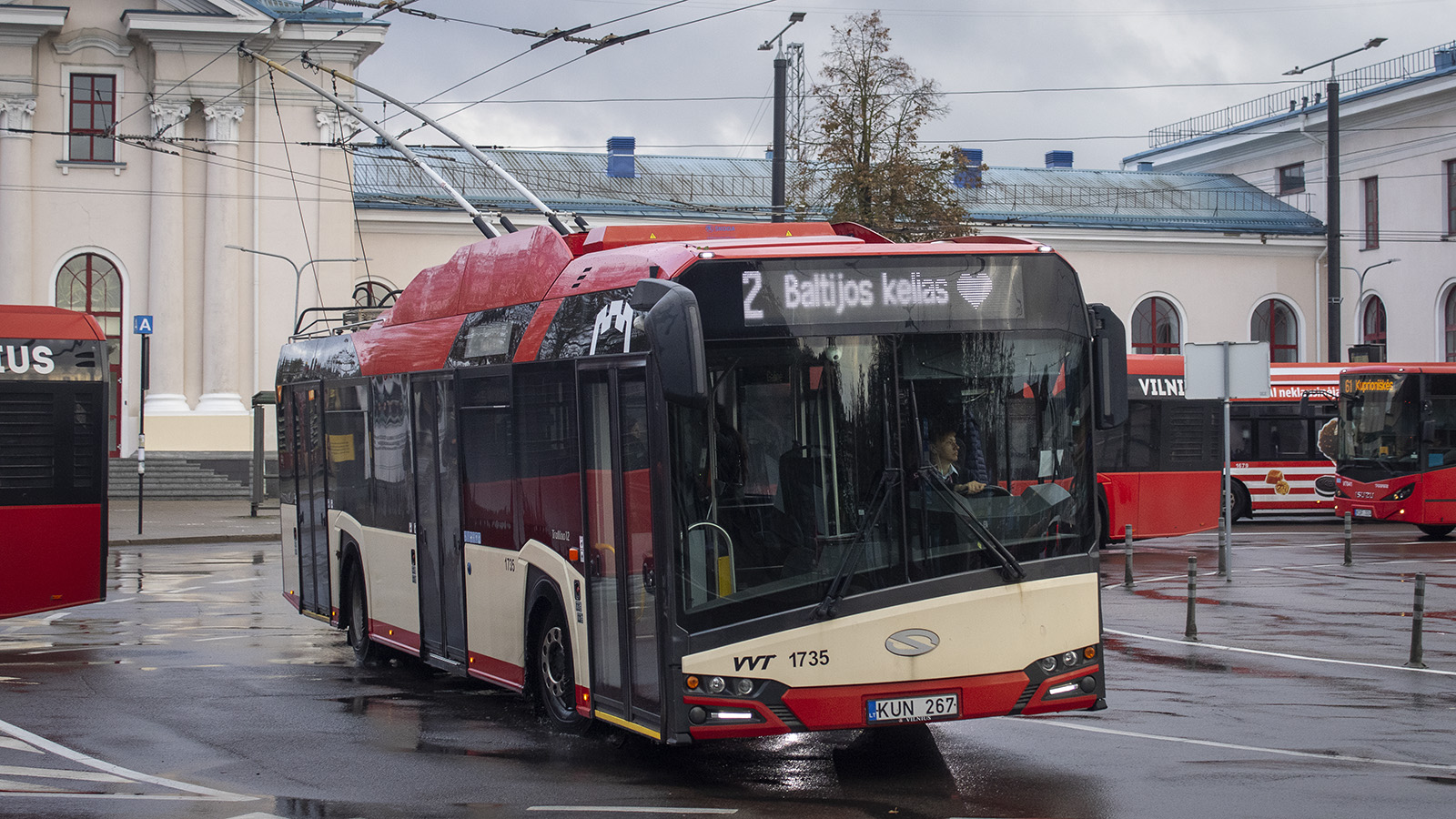 Вильнюс, Solaris Trollino IV 12 Škoda № 1735
