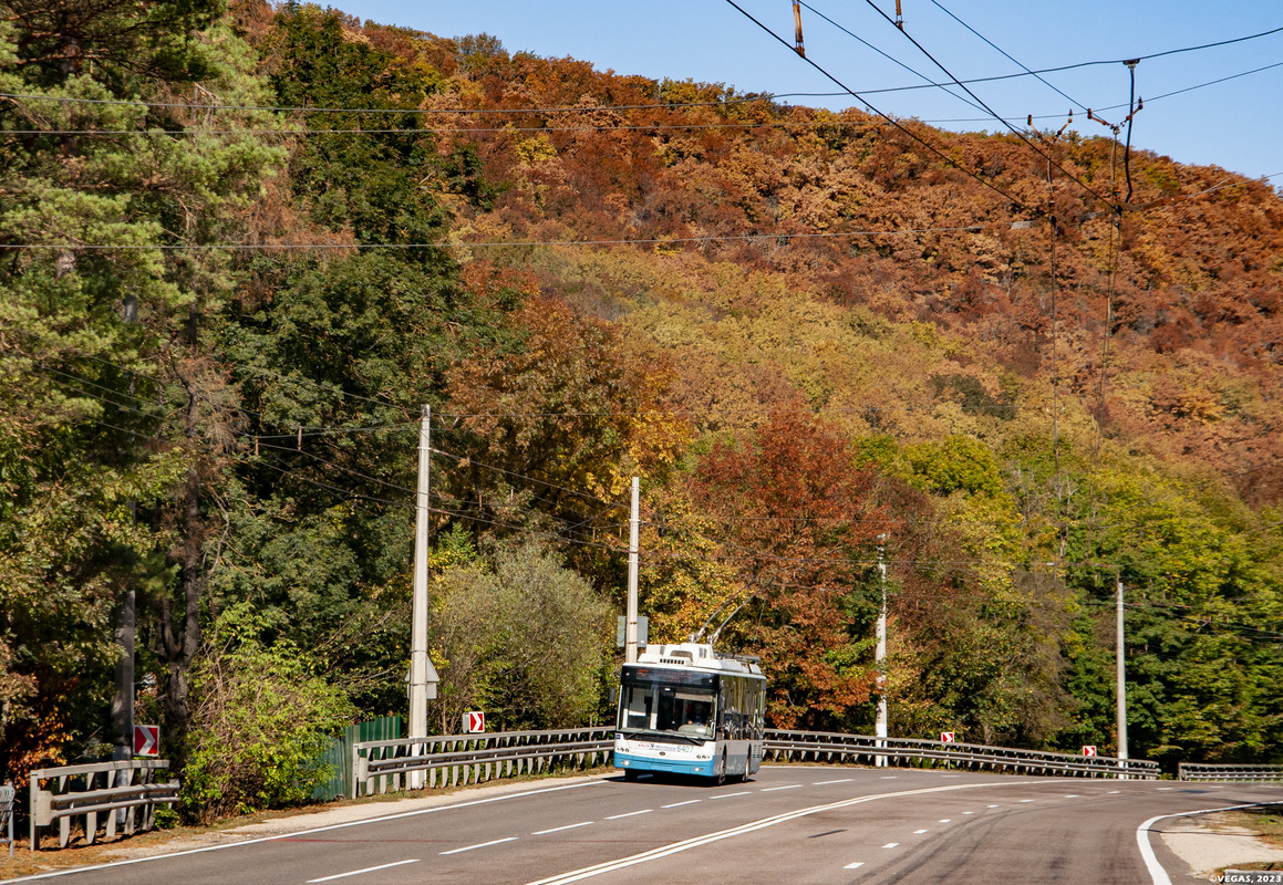 Крымский троллейбус, Богдан Т70115 № 6407 Крымский троллейбус, Богдан Т70115 № 6407