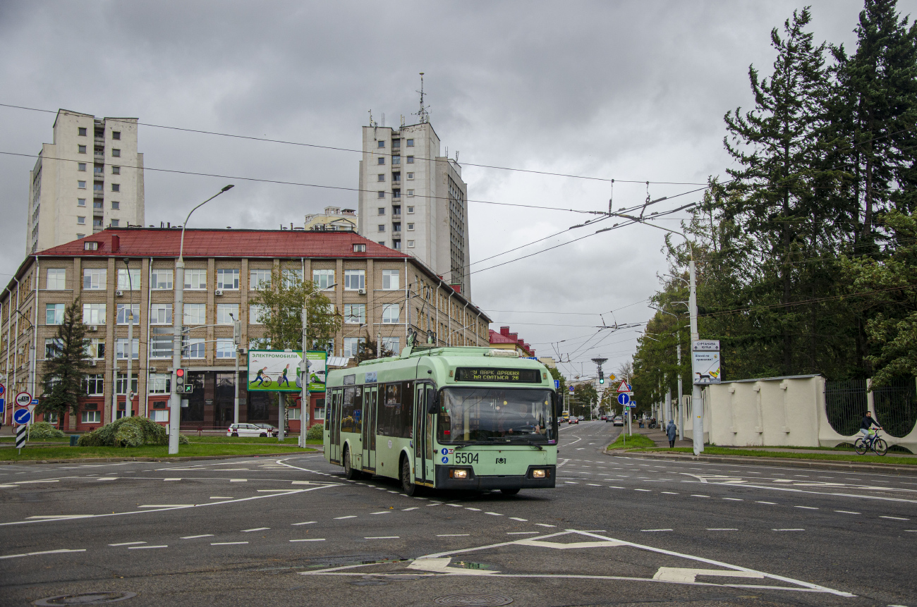 Минск, БКМ 321 № 5504