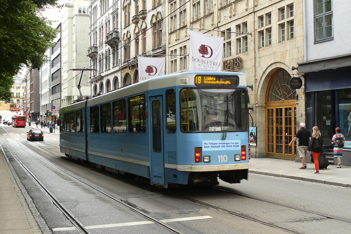 Oslo, Duewag SL 79/I № 110