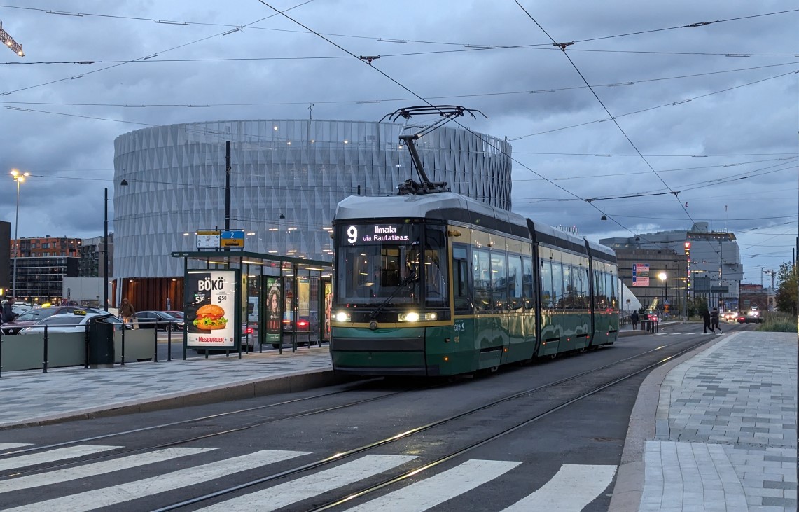 Хельсинки — Эспоо, Škoda ForCity Smart Artic MLNRV3 № 405