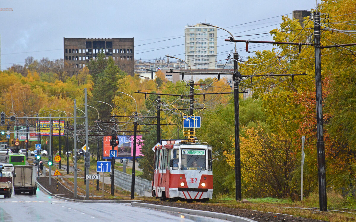 Хабаровск, 71-605 (КТМ-5М3) № 362