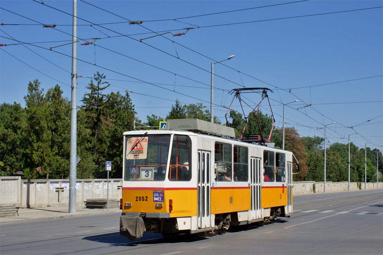София, Tatra T6A2SF № 2052