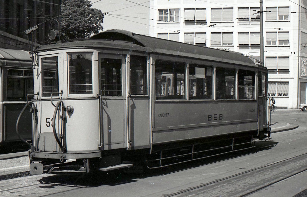 Базель, Lindner/SLM C3 № 53; Базель — Старые фотографии