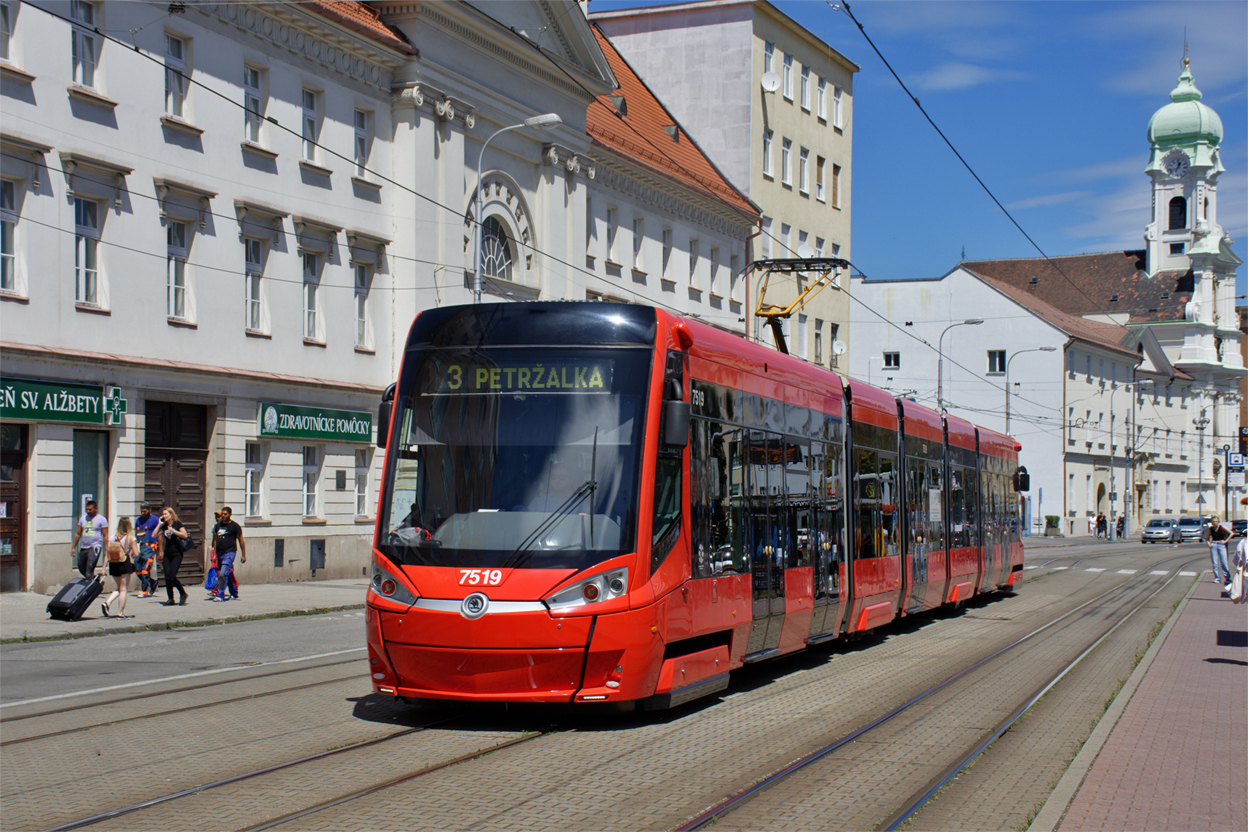 Bratislava, Škoda 30T ForCity Plus № 7519 Bratislava, Škoda 30T ForCity Plus № 7519