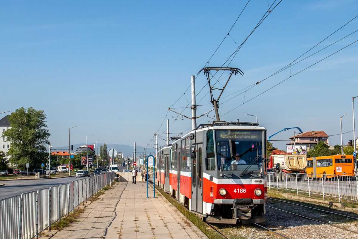 София, Tatra T6A5 № 4186