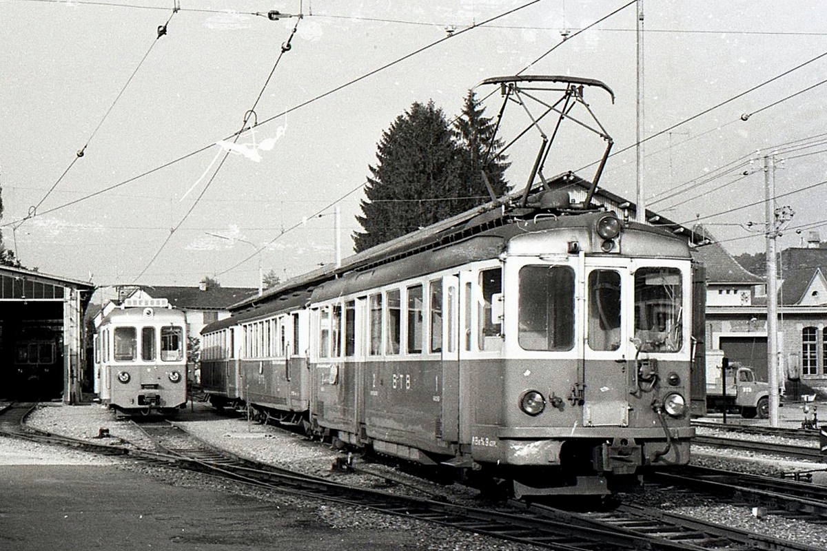 Базель, SWP/BBC Be 4/4 № 9