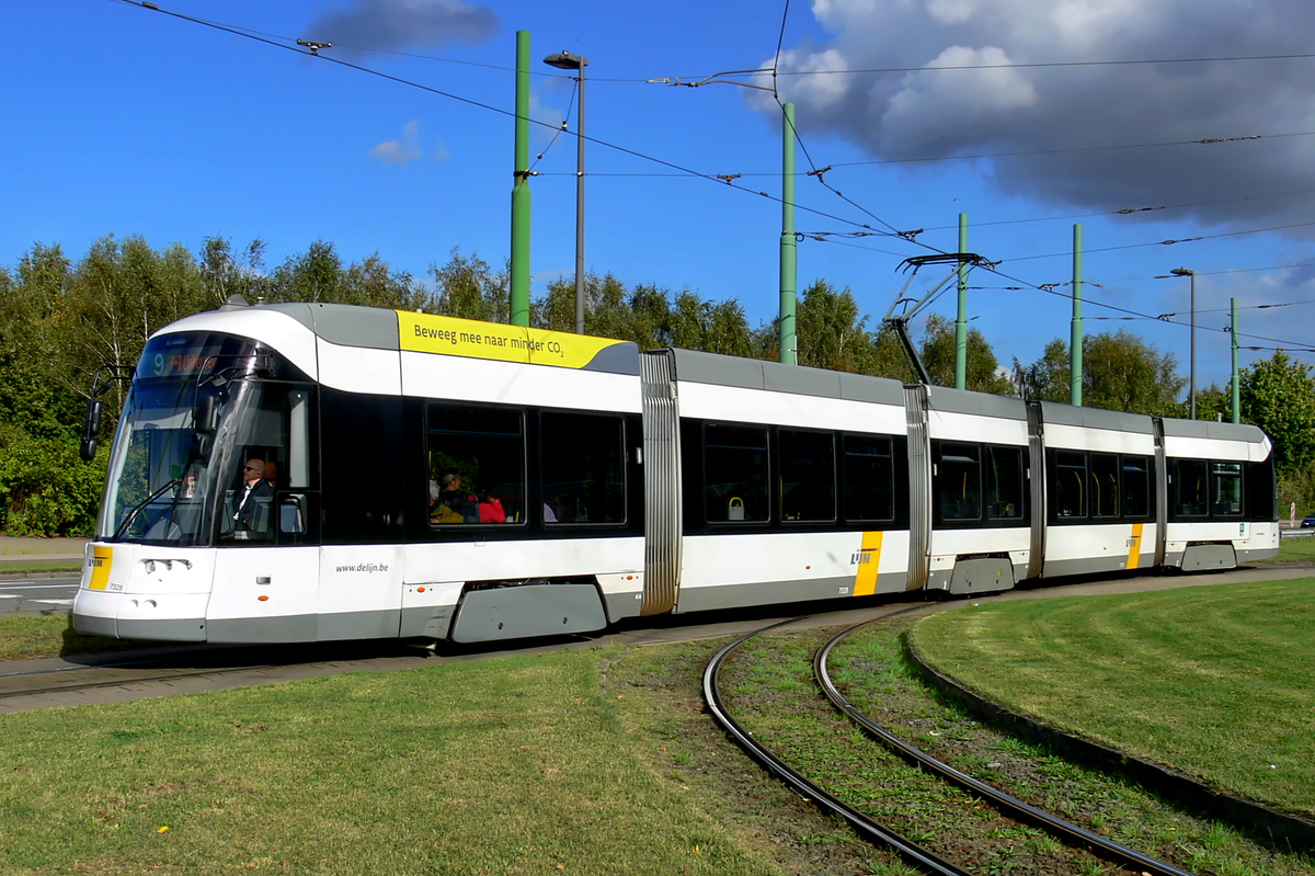 Антверпен, Bombardier Flexity 2 № 7328