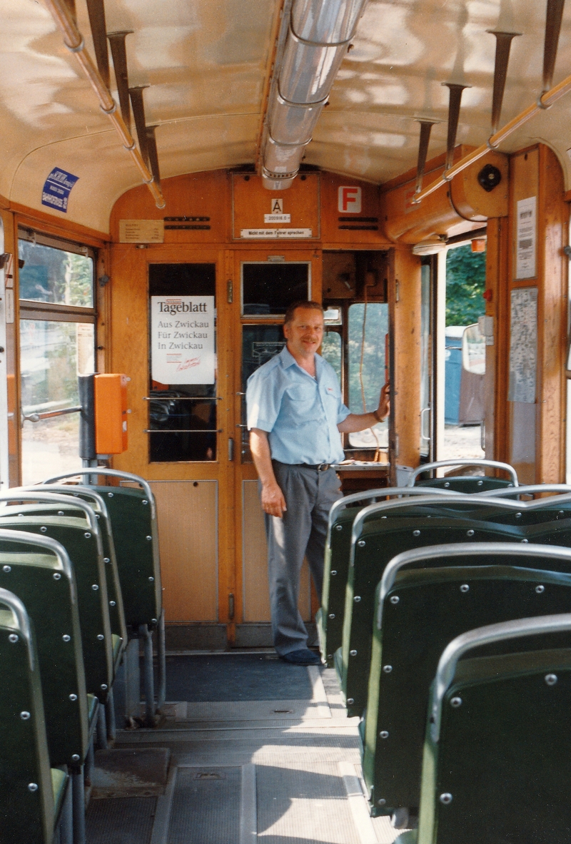 Цвиккау, Gotha T2D (Tatra) № 918; Работники электротранспорта