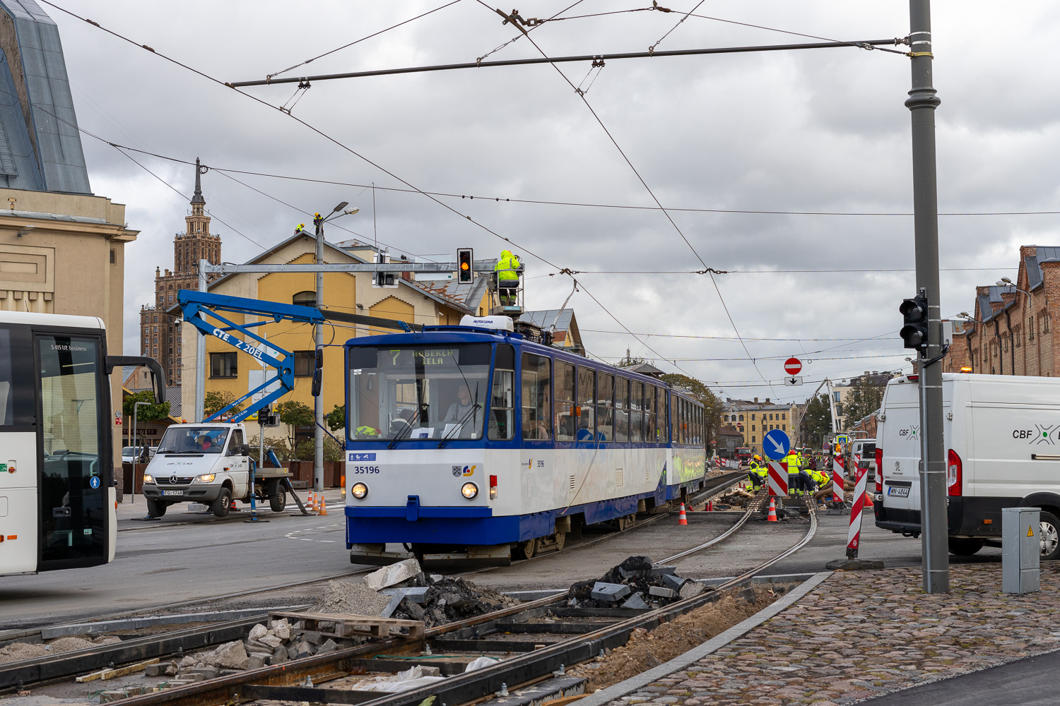 Рига, Tatra T3MR (T6B5-R) № 35196