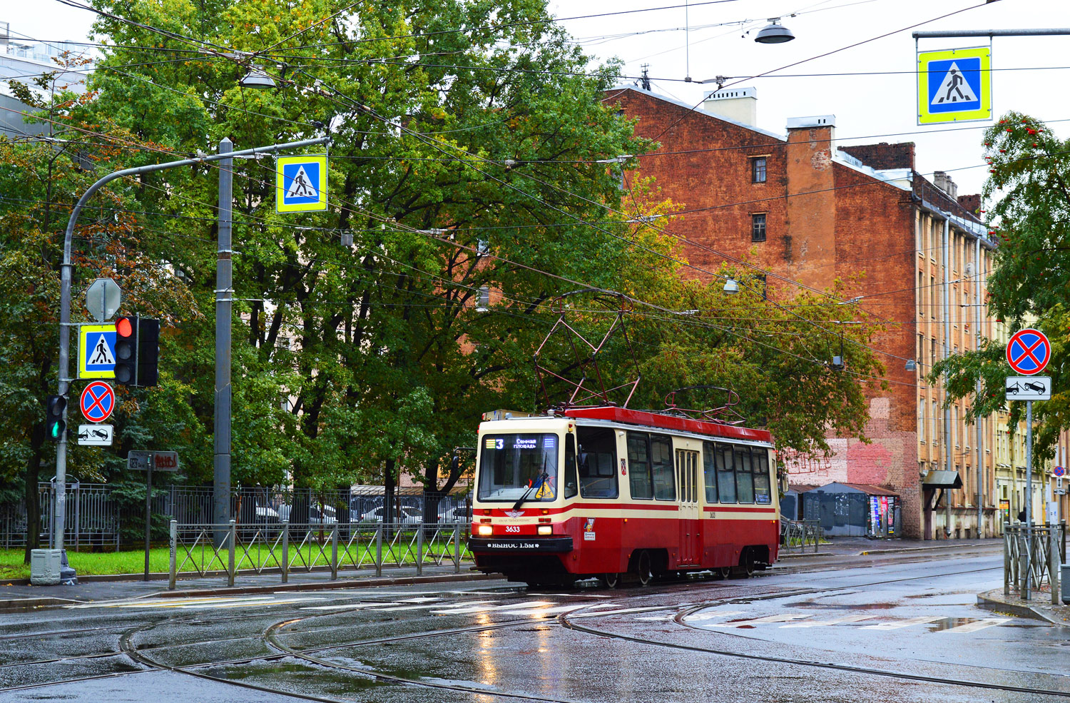 Санкт-Петербург, ТС-77 № 3633