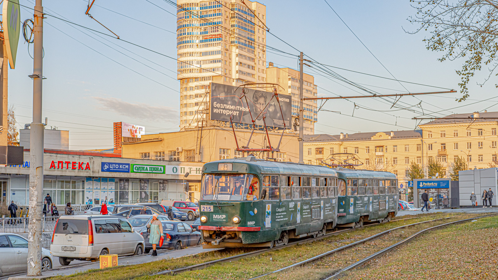 Екатеринбург, Tatra T3SU № 215 Екатеринбург, Tatra T3SU № 215