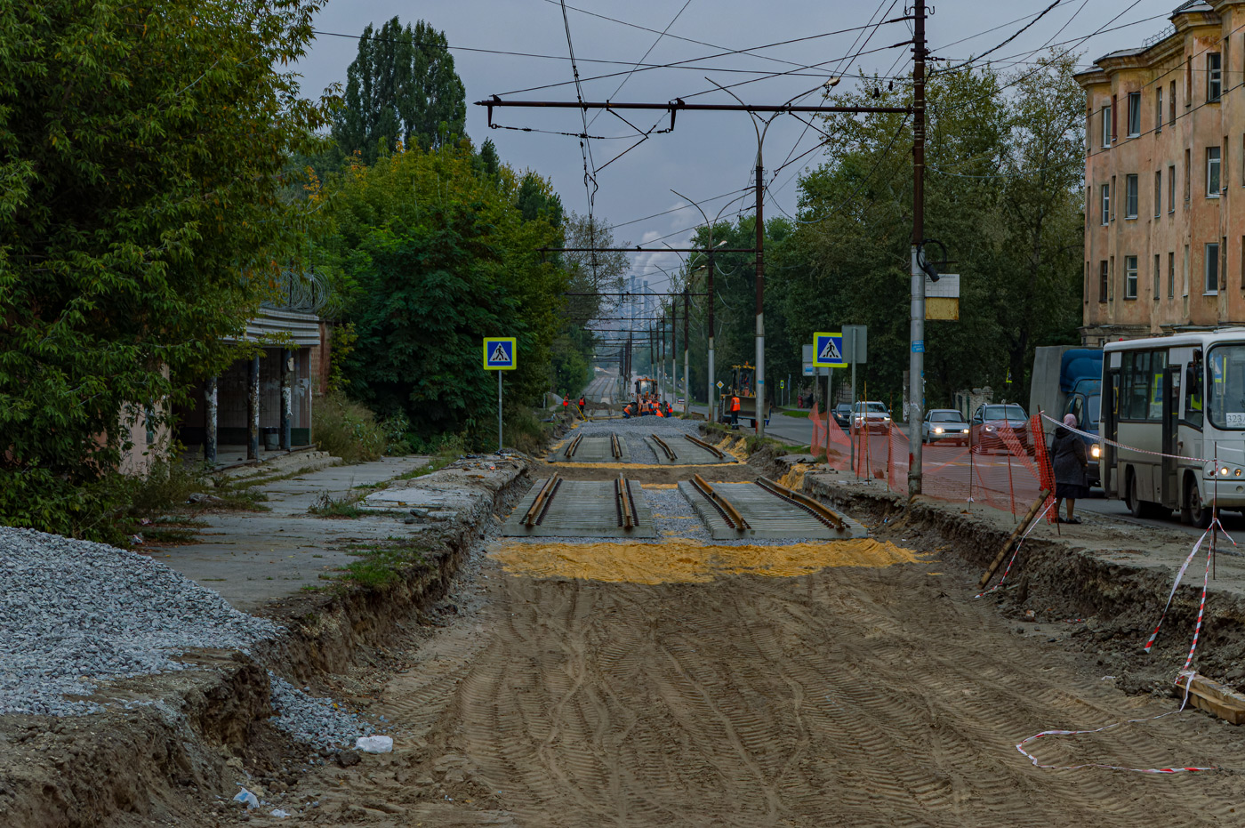 Lipetsk — Repair of the tram line under the concession agreement
