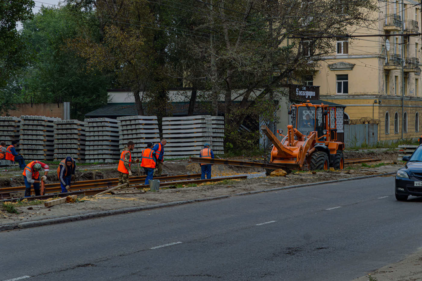 Lipetsk — Repair of the tram line under the concession agreement