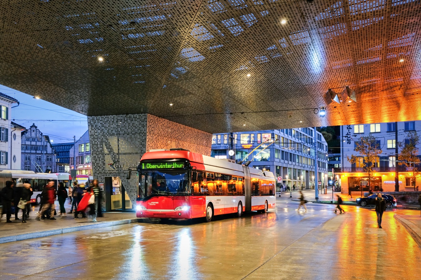 Winterthur, Solaris Trollino II 18 AC Nr 178