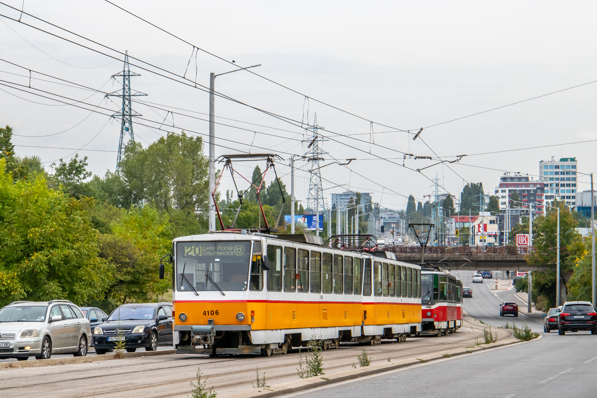 Sofia, Tatra T6B5B nr. 4106