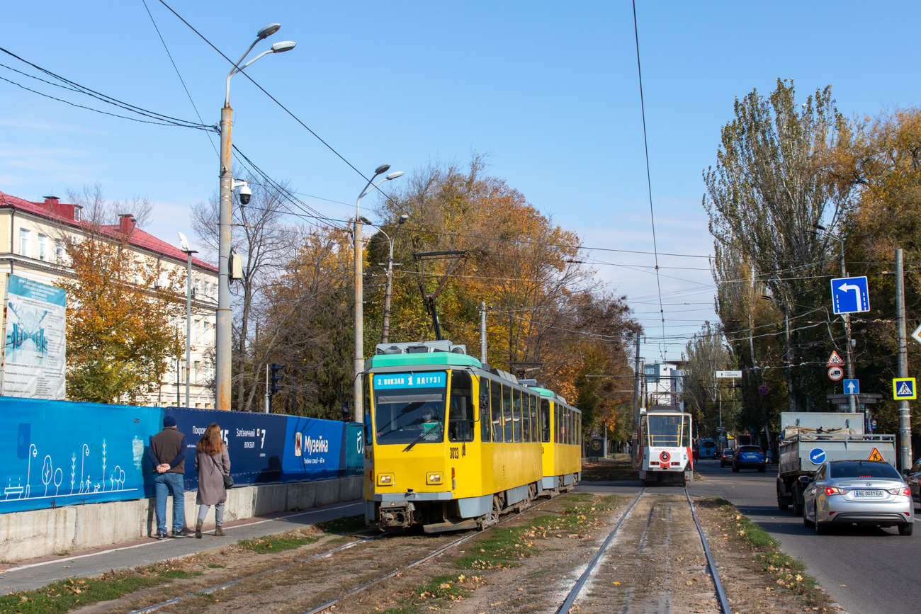Днепр, Tatra T6A2M № 3023 Днепр, Tatra T6A2M № 3023