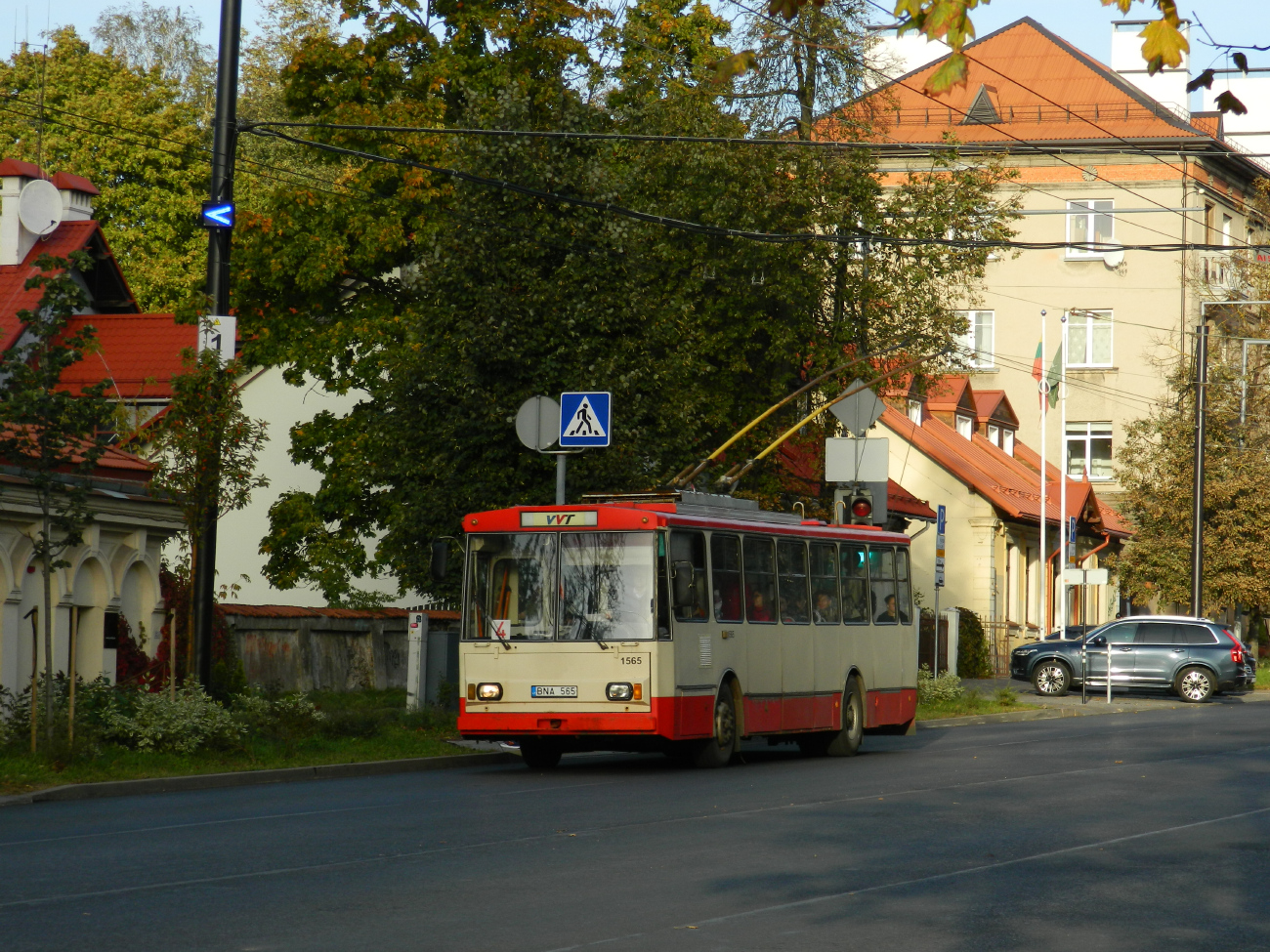 Вильнюс, Škoda 14Tr11/6 № 1565