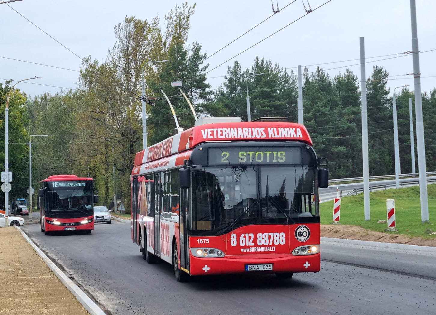 Vilnius, Solaris Trollino II 15 AC Br. 1675