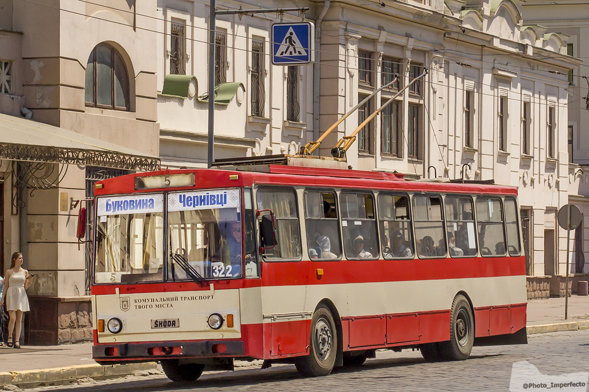 Tšernivtsi, Škoda 14Tr89/6 № 322