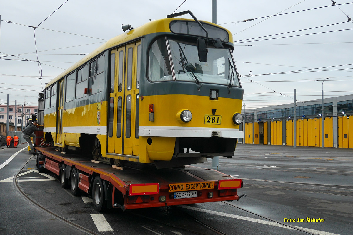 Пльзень, Tatra T3R.P № 261