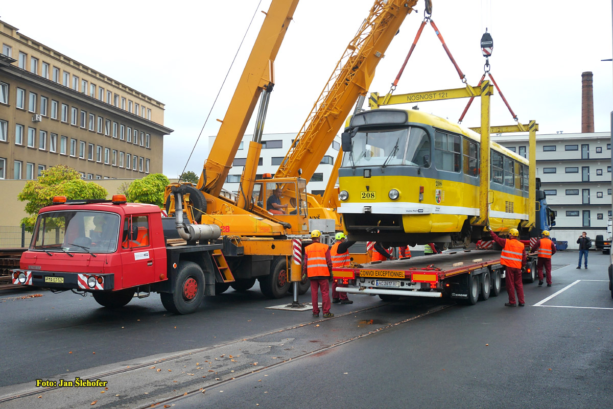 Plzeň, Tatra T3R.P — 208